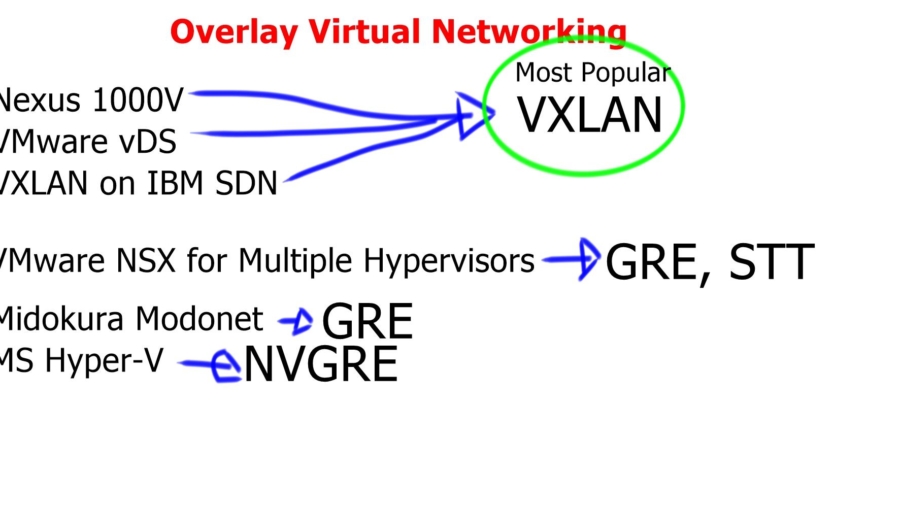 Overlay Virtual Networking Vendors